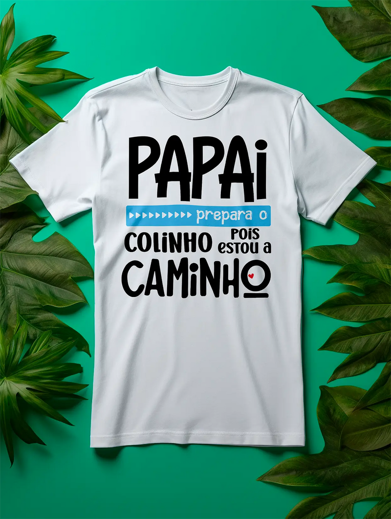 Camiseta Masculina T-Shirt Quality - Papai