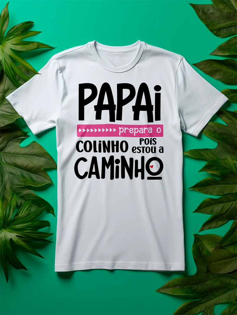 Camiseta Masculina T-Shirt Quality - Papai Rosa