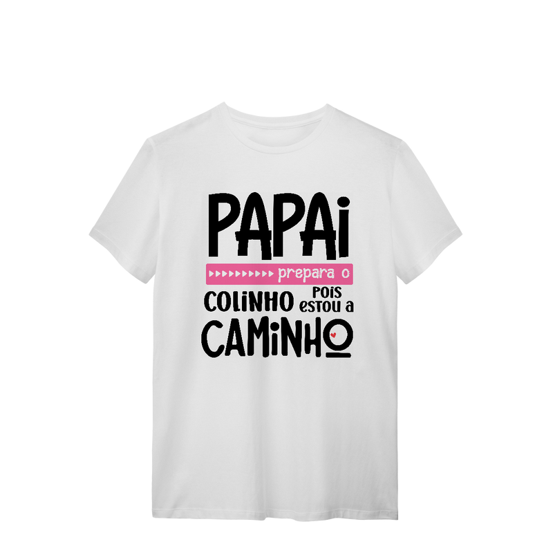 Camiseta Masculina T-Shirt Quality - Papai Rosa