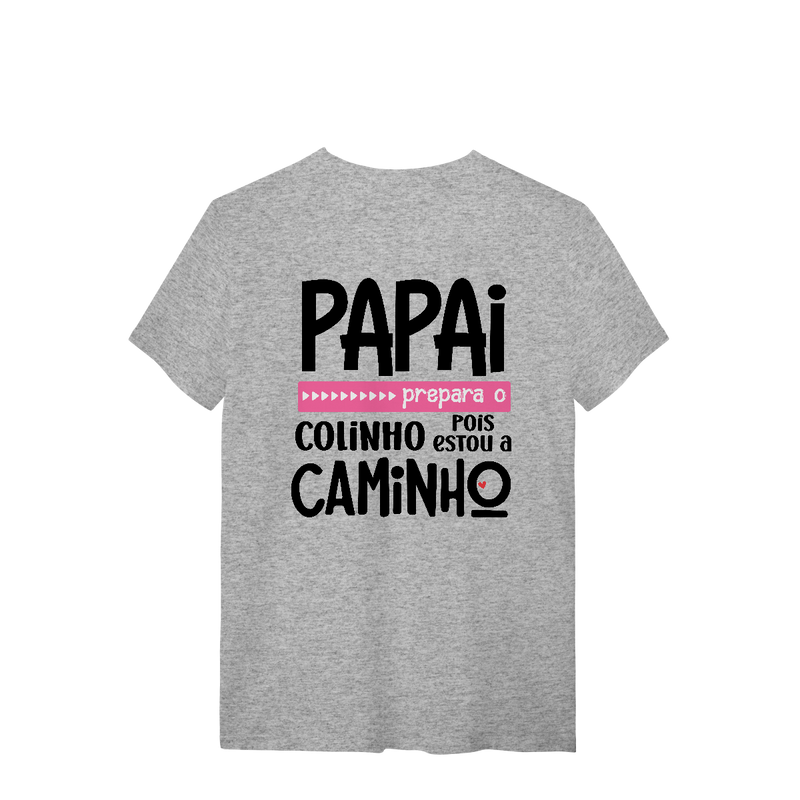 Camiseta Masculina T-Shirt Quality - Papai Rosa