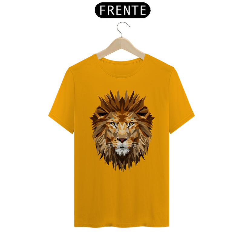 Camiseta Masculina T-Shirt Quality - Leão desenho