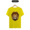 Camiseta Masculina T-Shirt Quality - Leão desenho