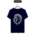 Camiseta Masculina T-Shirt Quality  - Leão com Árvore