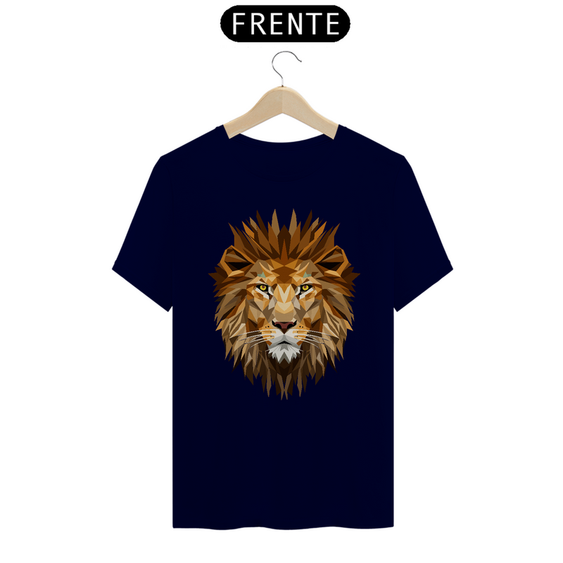 Camiseta Masculina T-Shirt Quality - Leão desenho
