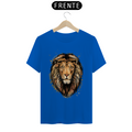 Camiseta Masculina T-Shirt Quality - Leão Marron