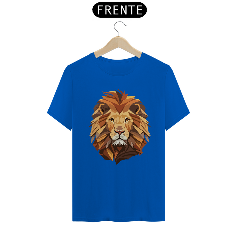 Camiseta Masculina T-Shirt Quality - Leão Desenho