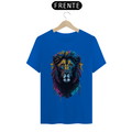 Camiseta Masculina T-Shirt Quality - Leão Pintadado