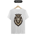 Camiseta Masculina T-Shirt Quality - Leão Com Coroa