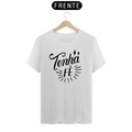 Camiseta Masculina T-Shirt Quality Branca - Tenha Fé