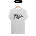 Camiseta Masculina T-Shirt Quality - Jesus É Meu Caminho
