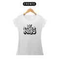 Camiseta Feminina Baby Long Quality Branca - King