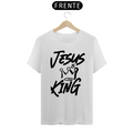 Camiseta Masculina T-Shirt Quality- Jesus is King
