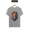 Camiseta Masculina T-Shirt Quality - Leão Desenho