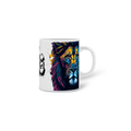 Caneca Branca - Leão Pintado
