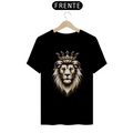 Camiseta Masculina T-Shirt Quality - Leão Com Coroa