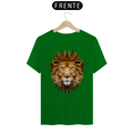 Camiseta Masculina T-Shirt Quality - Leão desenho