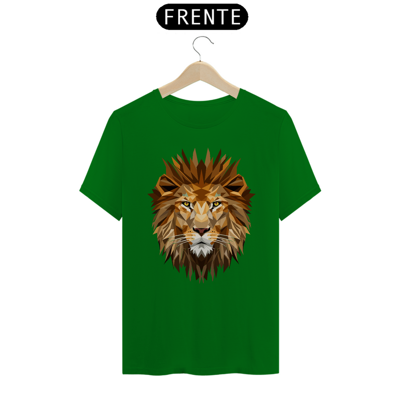 Camiseta Masculina T-Shirt Quality - Leão desenho