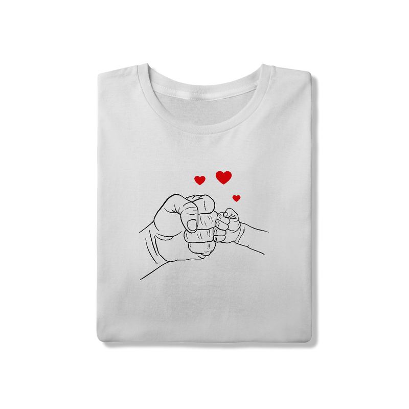 Camiseta Masculina T-Shirt Quality - Pai E Filho