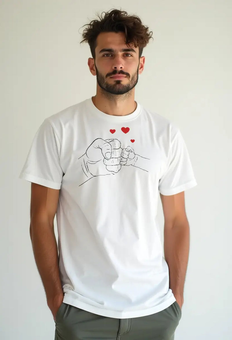 Camiseta Masculina T-Shirt Quality - Pai E Filho